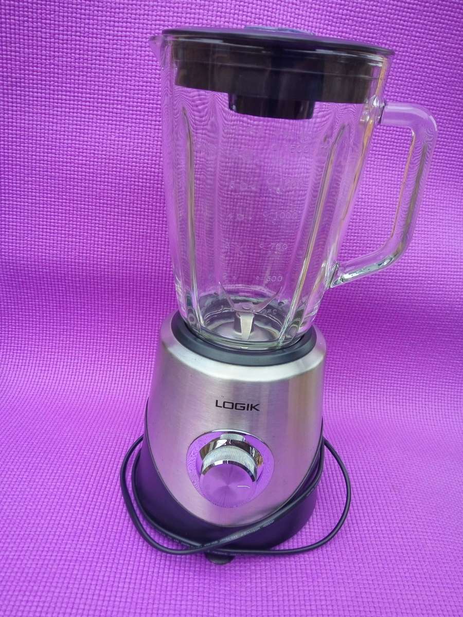 Blenders Logik Glass Blender 1.5 litre Jug with 2 Spees and a Pulse
